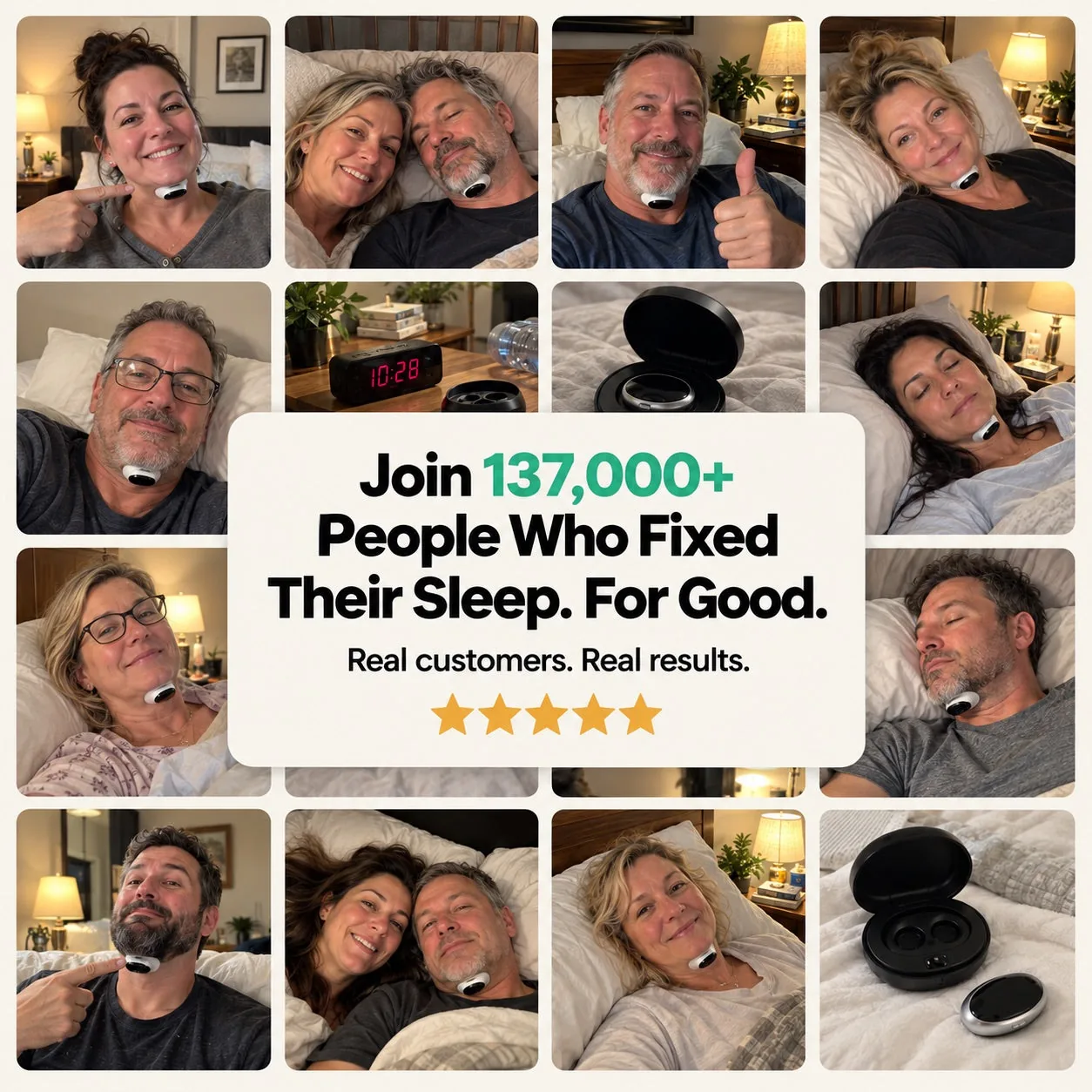 Join 137,000+ people who fixed their sleep with Reevo